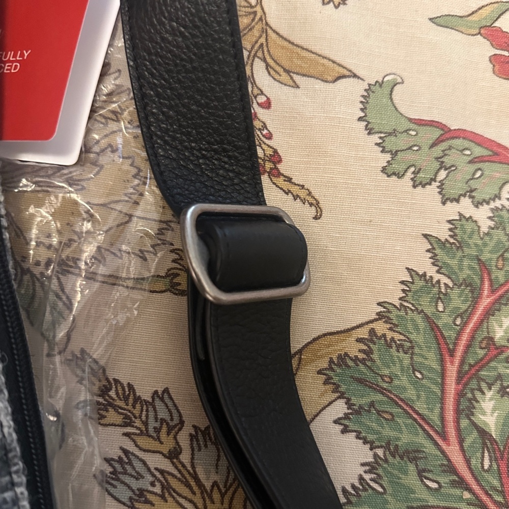 NWT AmeriBag Healthy Back Bag 17" wool special edition bag w/leather strap - Picture 11 of 13